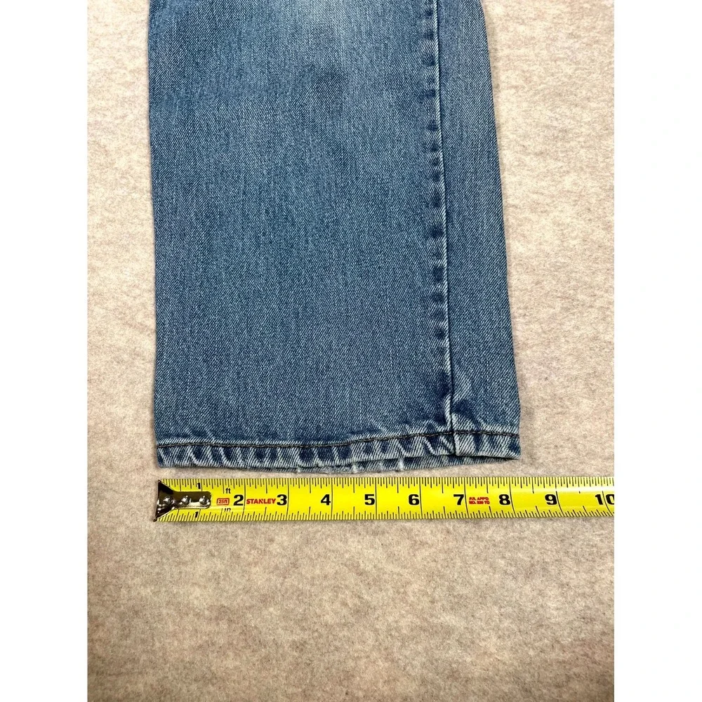 Levi's 550 Authentic Relaxed Fit Jeans Mens 34x30 Blue Denim Cotton‎ Casual Wear